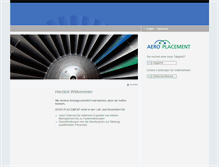 Tablet Screenshot of aeroplacement.com